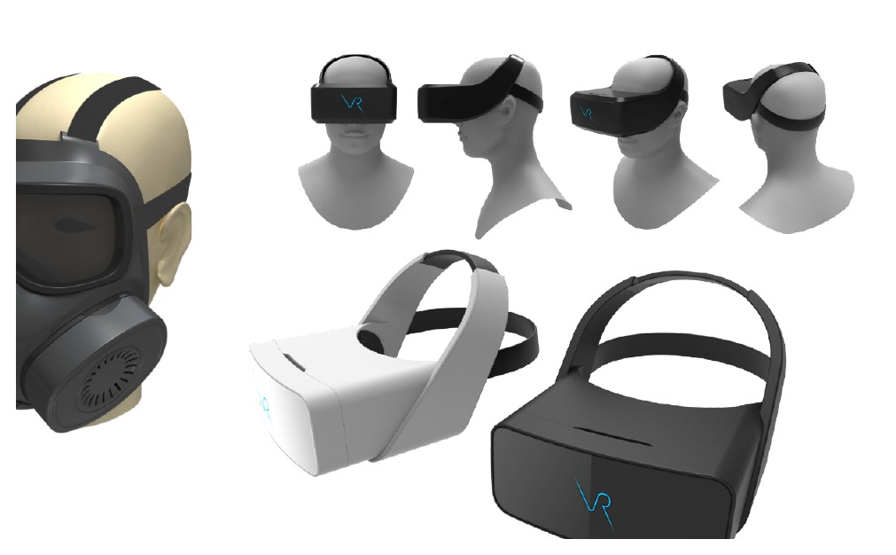Head Up VR and Mask System
