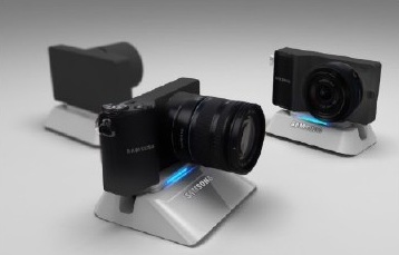 Camera display stands