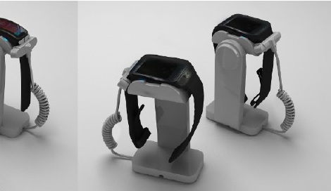 Wearable display stands
