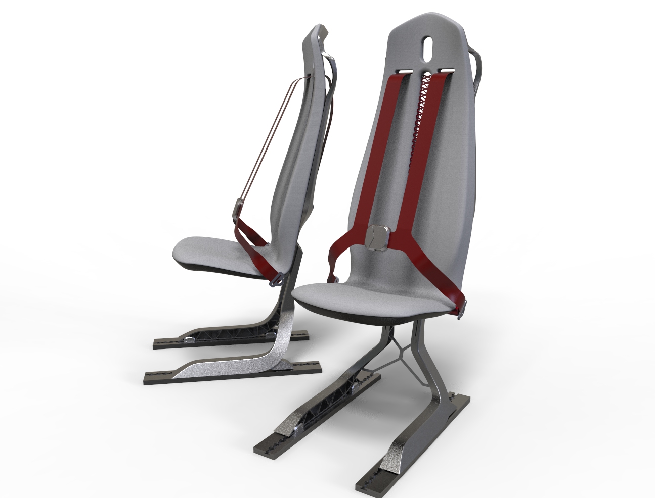 UAM seat rear pair
