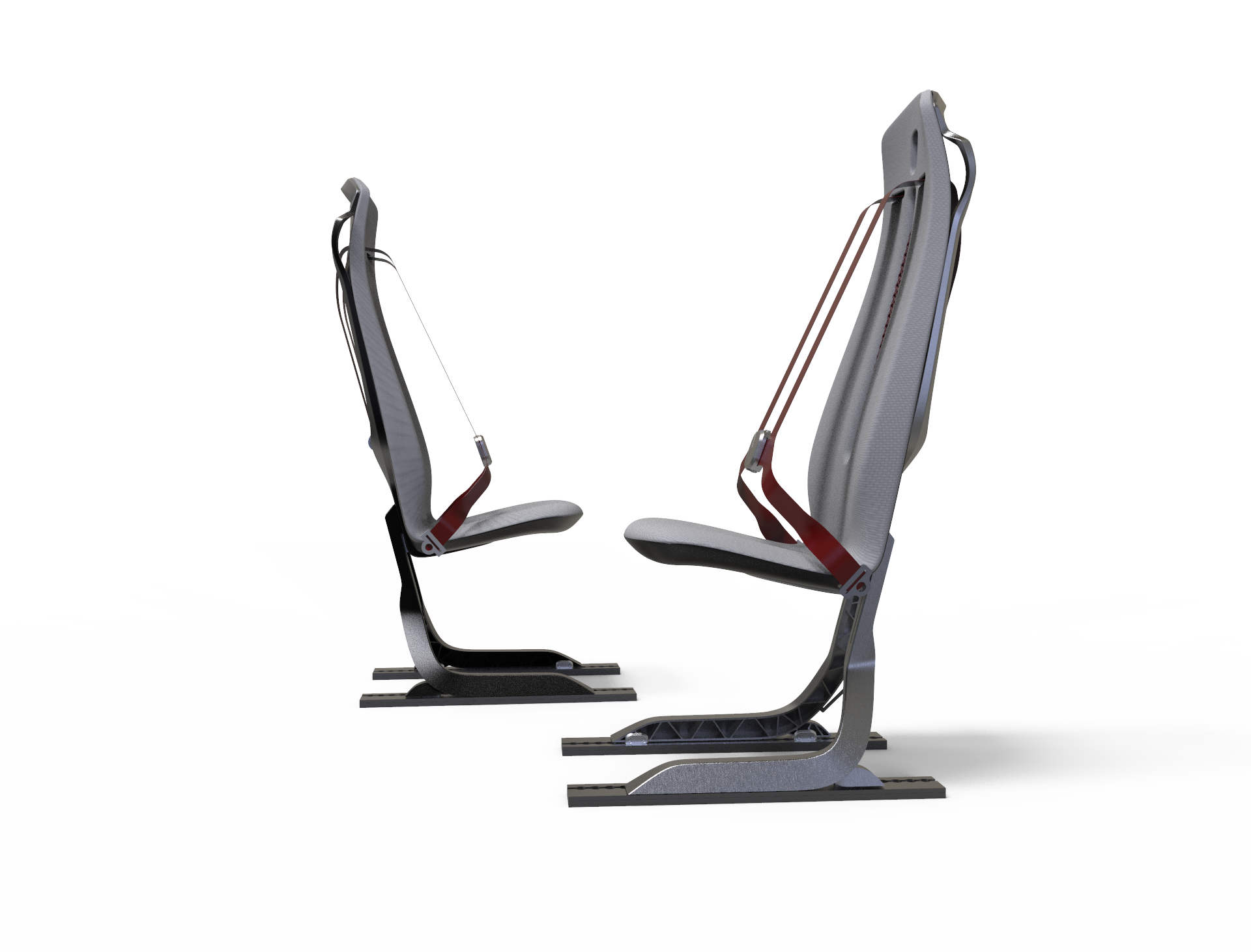 UAM seat side profile